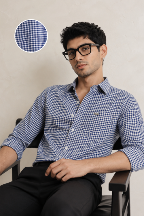 Classic Gingham Cotton Shirt